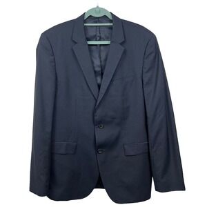 BOSS Hugo Boss The‎ Jam 75/Sharp3_1 Blazer Suit Vented Pinstripe Navy Men Sz 42L